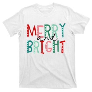 Merry And Bright Christmas T-Shirt