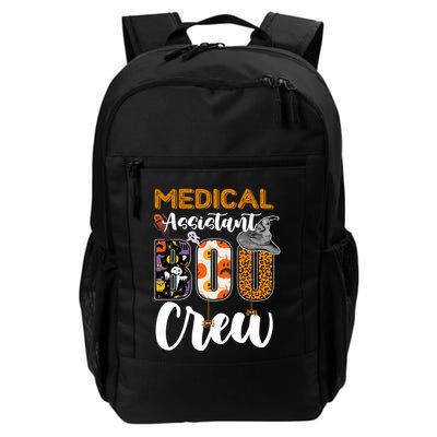 Medical Assistant Boo Crew Halloween Matching Med Asst Funny Gift Backpack