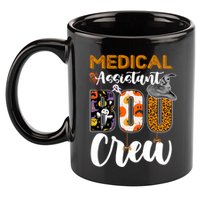 Medical Assistant Boo Crew Halloween Matching Med Asst Funny Gift 11oz C Handle Ceramic Mug