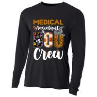 Medical Assistant Boo Crew Halloween Matching Med Asst Funny Gift Cooling Performance Long Sleeve Crew