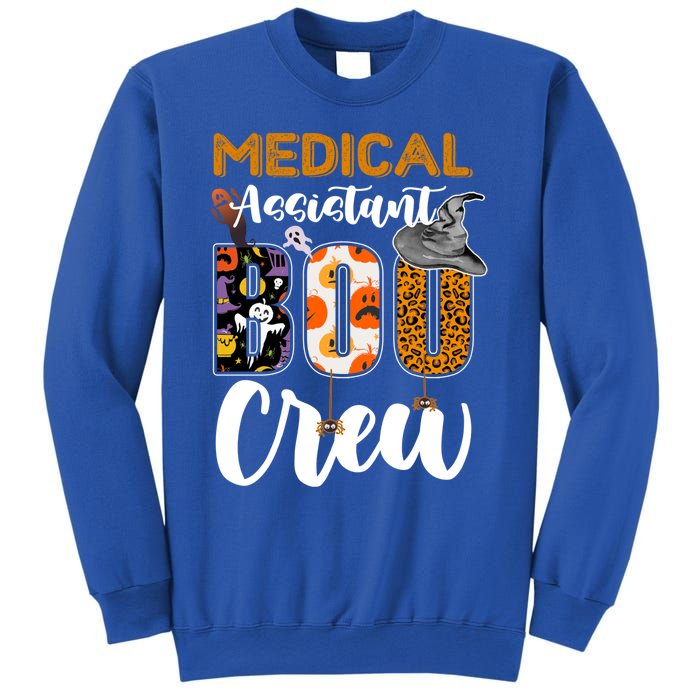 Medical Assistant Boo Crew Halloween Matching Med Asst Funny Gift Sweatshirt