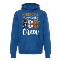 Medical Assistant Boo Crew Halloween Matching Med Asst Funny Gift Premium Hoodie