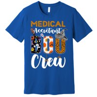 Medical Assistant Boo Crew Halloween Matching Med Asst Funny Gift Premium T-Shirt