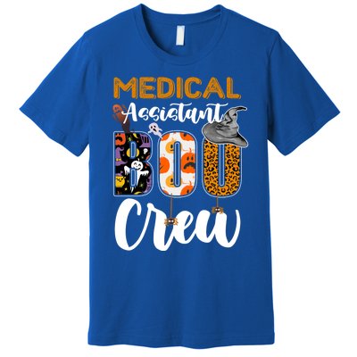 Medical Assistant Boo Crew Halloween Matching Med Asst Funny Gift Premium T-Shirt