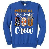 Medical Assistant Boo Crew Halloween Matching Med Asst Funny Gift Tall Sweatshirt