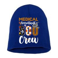 Medical Assistant Boo Crew Halloween Matching Med Asst Funny Gift Short Acrylic Beanie