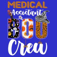Medical Assistant Boo Crew Halloween Matching Med Asst Funny Gift Short Acrylic Beanie