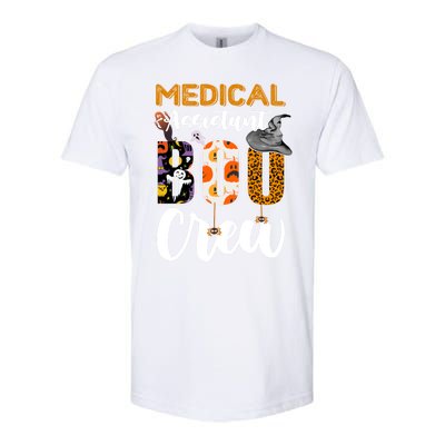 Medical Assistant Boo Crew Halloween Matching Med Asst Funny Gift Softstyle® CVC T-Shirt