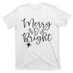 Merry And Bright Christmas Shirtmerry And Bright Women Premium T-Shirt