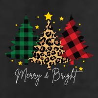 Merry And Bright Christmas Tree Festive Adult Drive Performance Visor