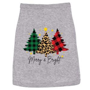 Merry And Bright Christmas Tree Festive Doggie Tank