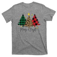 Merry And Bright Christmas Tree Festive T-Shirt