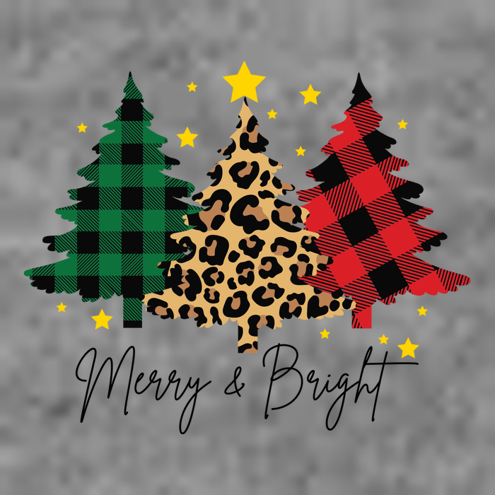 Merry And Bright Christmas Tree Festive Wool Snapback Cap