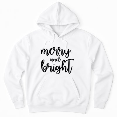 Merry And Bright Christmas Day Holiday Party Hoodie