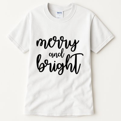 Merry And Bright Christmas Day Holiday Party Tall T-Shirt