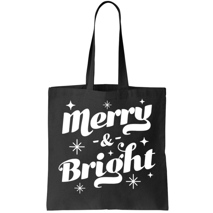 Merry And Bright Cute Red Matching Family Christmas Pajama Tank Top Tote Bag