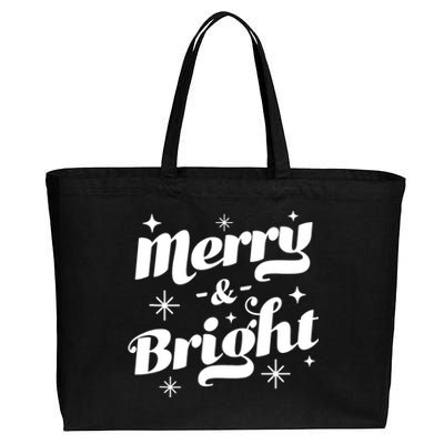 Merry And Bright Cute Red Matching Family Christmas Pajama Tank Top Cotton Canvas Jumbo Tote