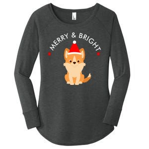 Merry And Bright Women's Perfect Tri Tunic Long Sleeve Shirt