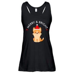 Merry And Bright Ladies Essential Flowy Tank