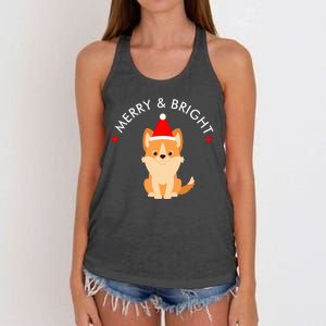 Merry And Bright Women's Knotted Racerback Tank