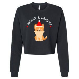 Merry And Bright Cropped Pullover Crew