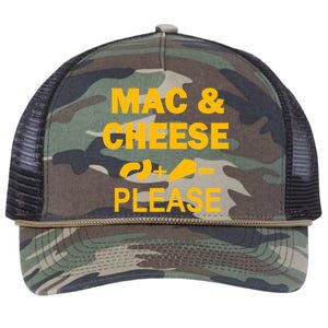 Mac & Cheese Please Retro Rope Trucker Hat Cap