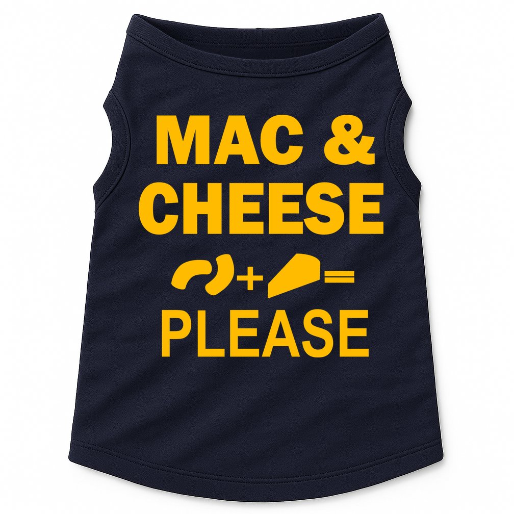 Mac & Cheese Please Doggie Tank