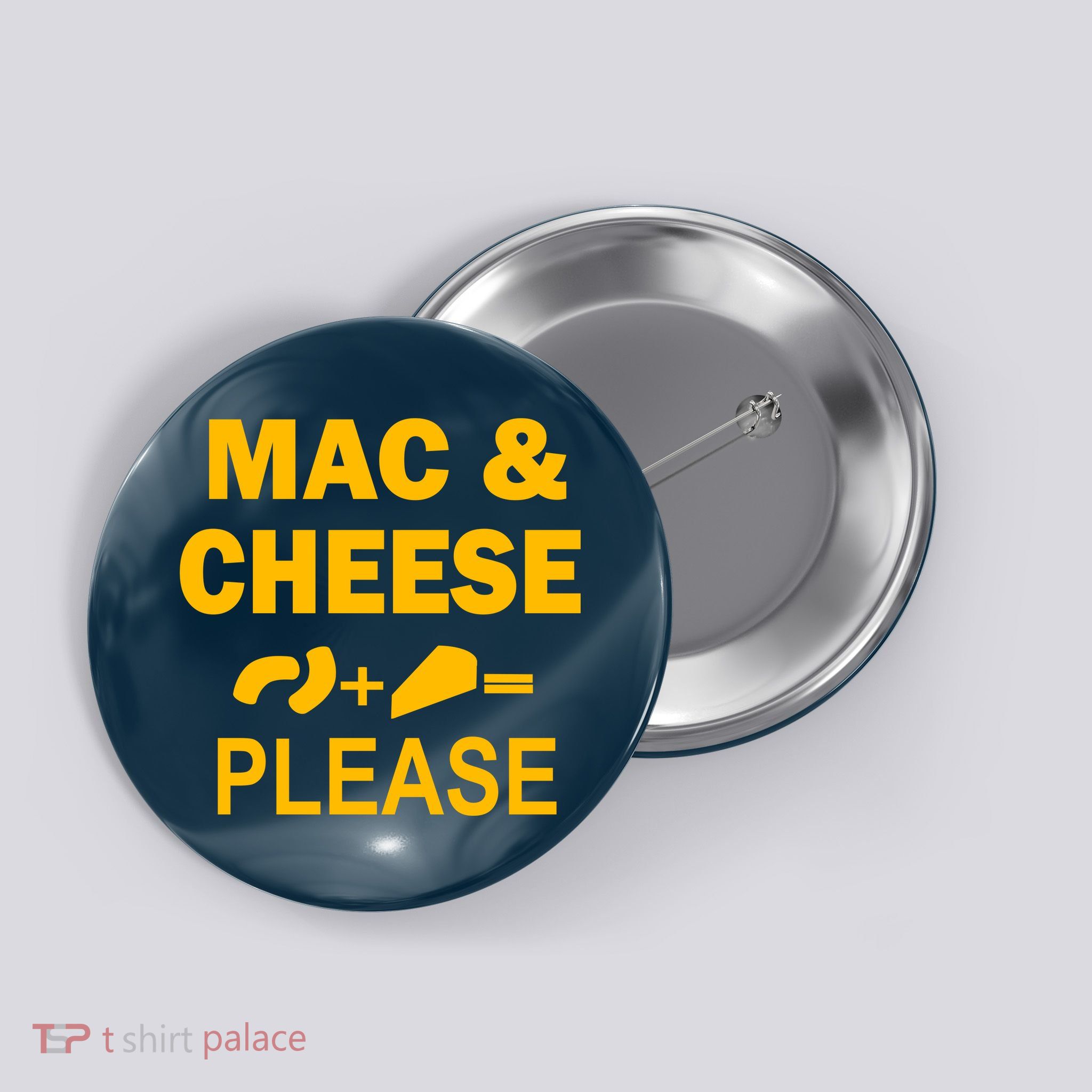 Mac & Cheese Please Button