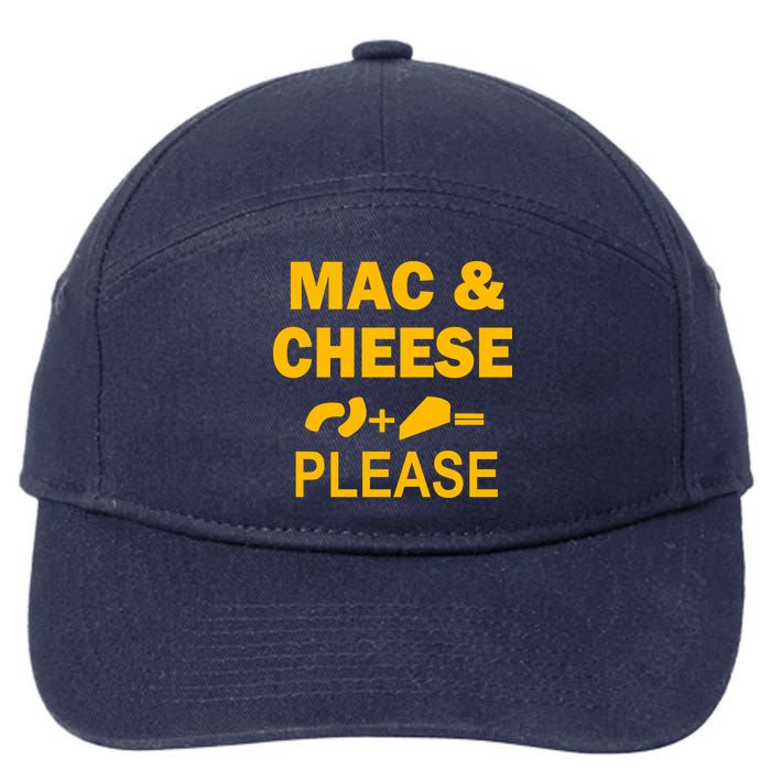 Mac & Cheese Please 7-Panel Snapback Hat