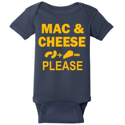 Mac & Cheese Please Baby Bodysuit