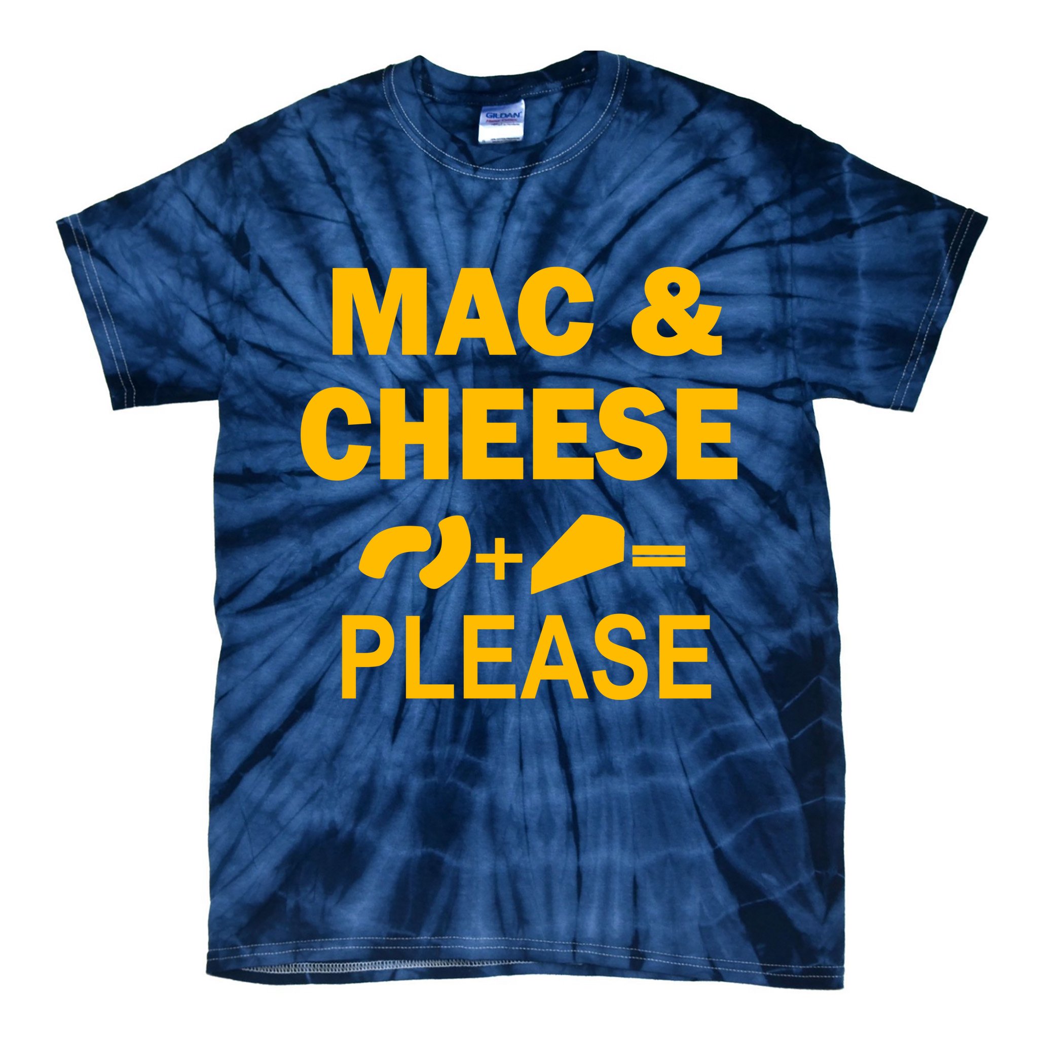 Mac & Cheese Please Tie-Dye T-Shirt