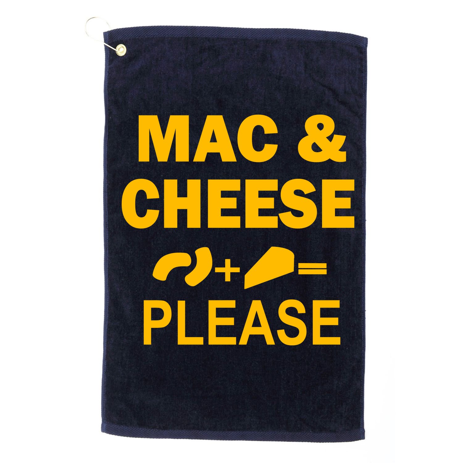 Mac & Cheese Please Golf Towel