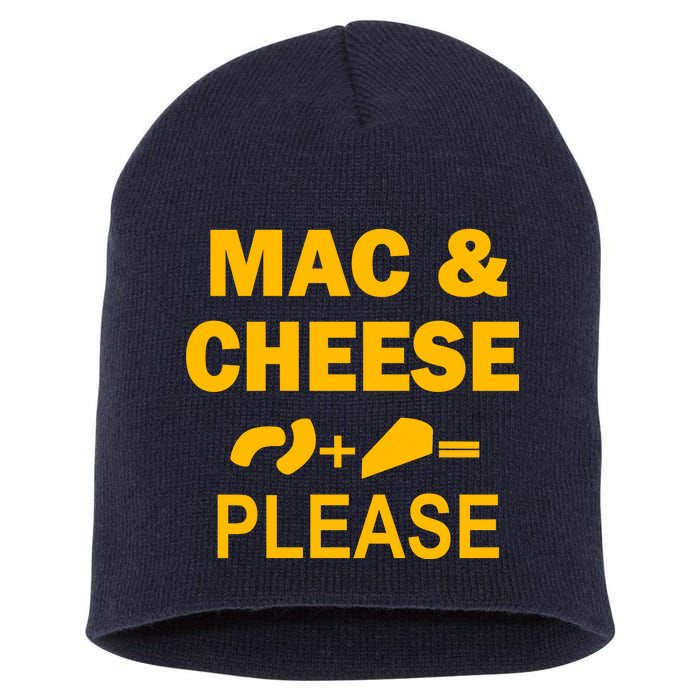 Mac & Cheese Please Short Acrylic Beanie