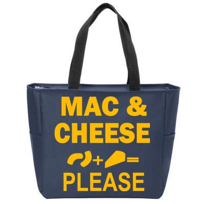 Mac & Cheese Please Zip Tote Bag