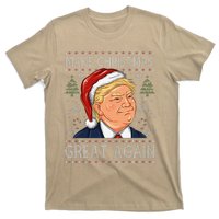 Make A Christmas Great Again Funny Xmas Trump Santa Pajamas T-Shirt