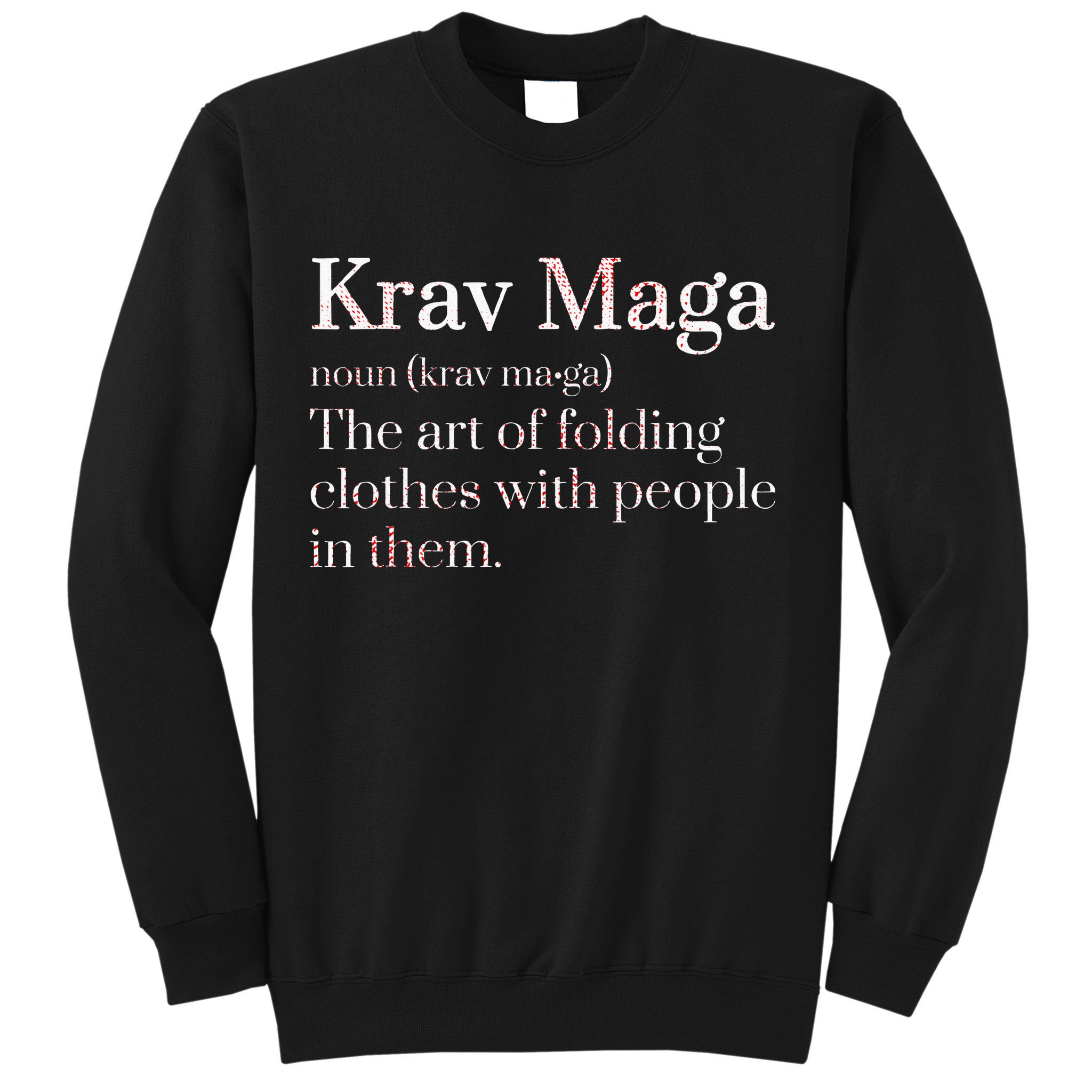 Martial Arts Combat Israeli Athlete Krav Maga Sweatshirt