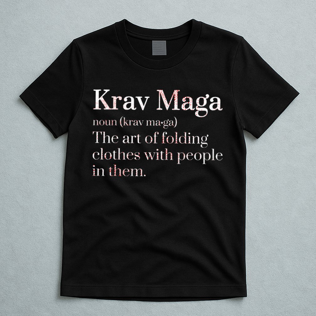 Martial Arts Combat Israeli Athlete Krav Maga T-Shirt