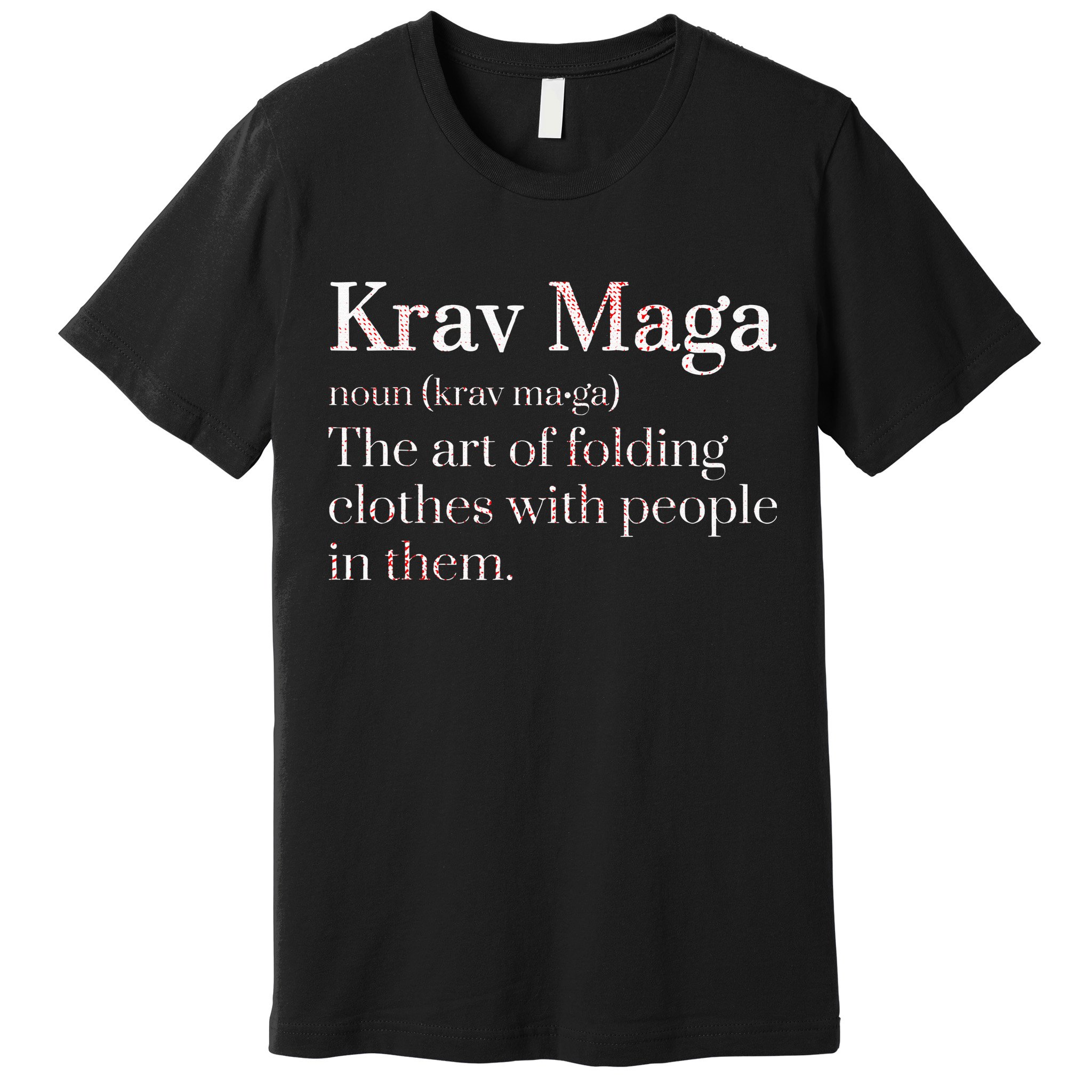 Martial Arts Combat Israeli Athlete Krav Maga Premium T-Shirt