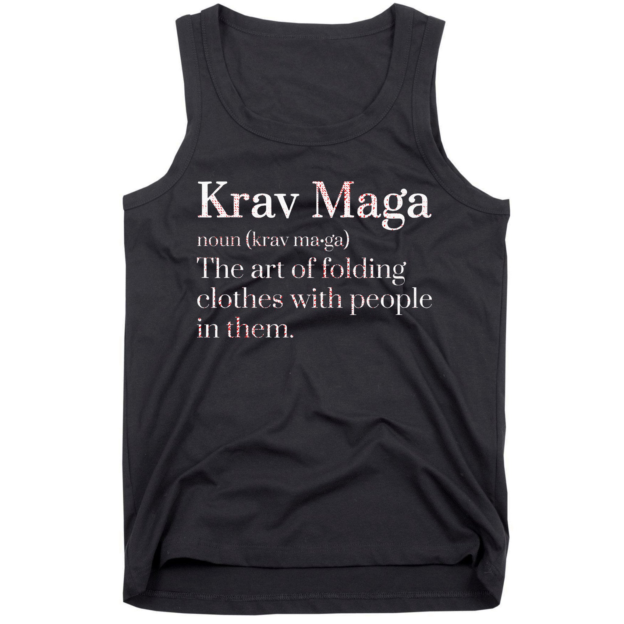 Martial Arts Combat Israeli Athlete Krav Maga Tank Top