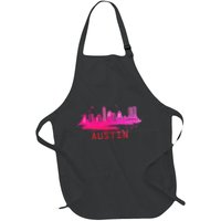 Modern Austin Cityscape Souvenir Austin Texas Skyline Apron