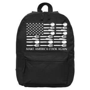 Make America Cook Again Cooking Chef 16 in Basic Backpack