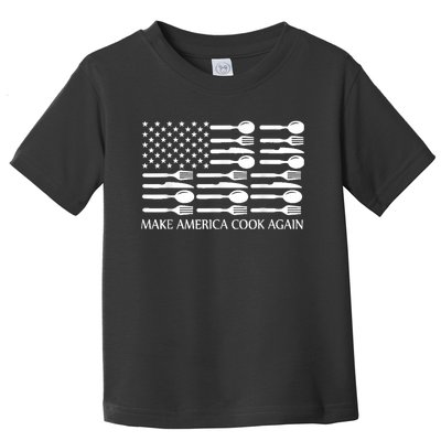 Make America Cook Again Cooking Chef Toddler T-Shirt