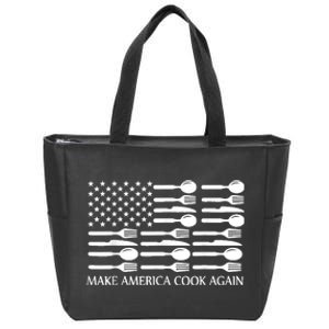 Make America Cook Again Cooking Chef Zip Tote Bag