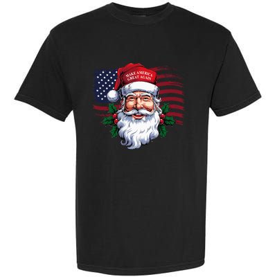 Make A Christmas Great Again Xmas Trump Maga Garment-Dyed Heavyweight T-Shirt