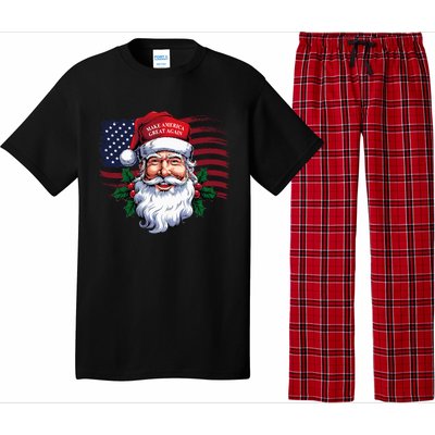 Make A Christmas Great Again Xmas Trump Maga Pajama Set