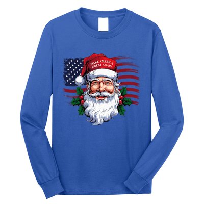 Make A Christmas Great Again Xmas Trump Maga Long Sleeve Shirt