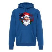 Make A Christmas Great Again Xmas Trump Maga Premium Hoodie