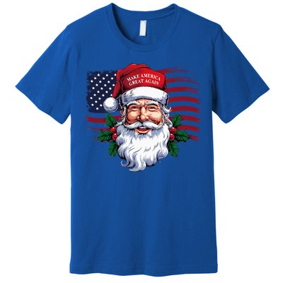 Make A Christmas Great Again Xmas Trump Maga Premium T-Shirt