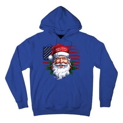 Make A Christmas Great Again Xmas Trump Maga Tall Hoodie