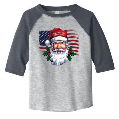 Make A Christmas Great Again Xmas Trump Maga Toddler Fine Jersey T-Shirt